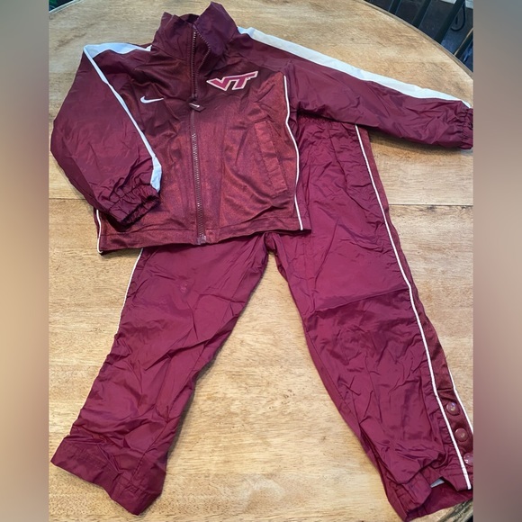 Vintage Nike Virginia Tech Unisex Size 4โ Toddler Jogging Suit - Picture 1 of 15